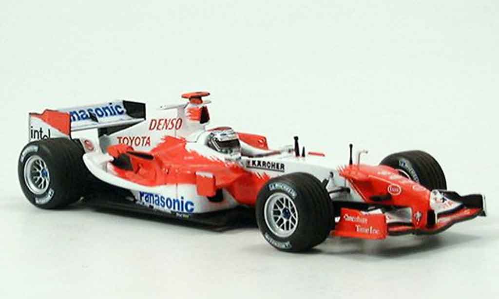 Toyota F1 1/43 Minichamps tf 105 panasonic trulli 2005 modellino in miniatura