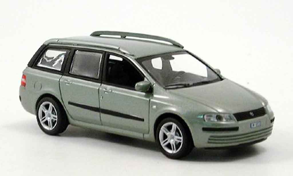 Fiat Stilo 1/43 Norev Multi Wagon grigiogrun modellino in miniatura
