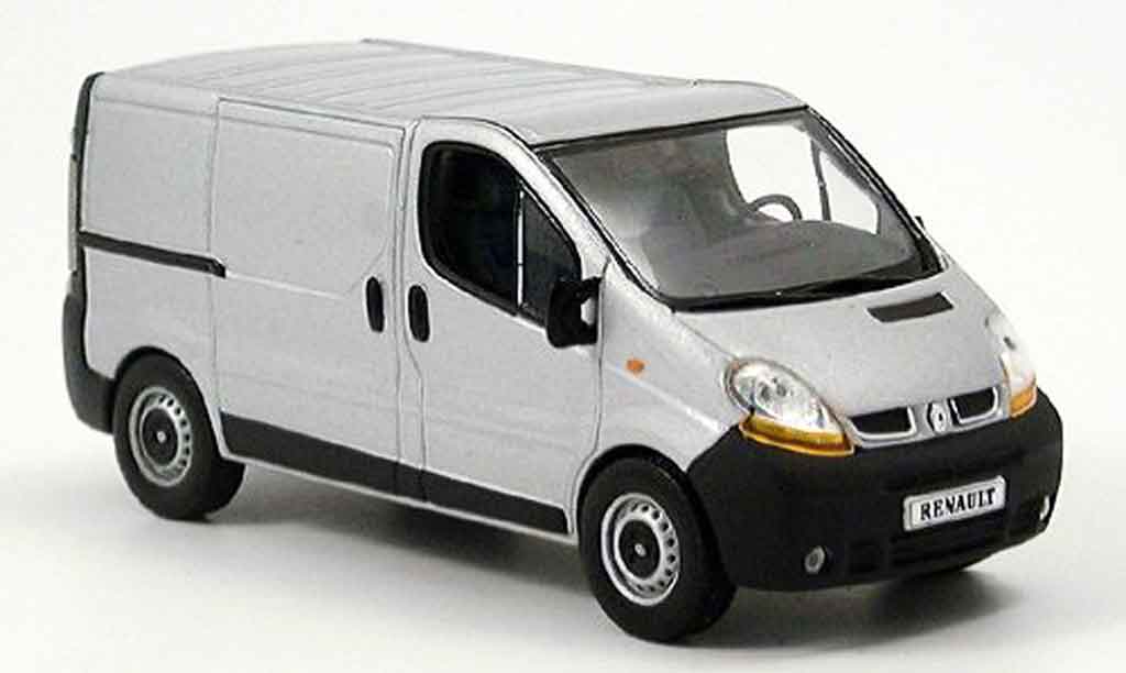 Renault Trafic 1/43 Norev dci 100 grigio metalliseegrigio kastenwagen modellino in miniatura