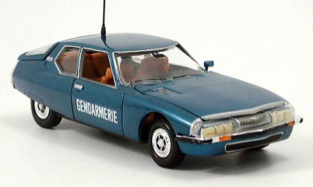Citroen SM 1/43 Norev gendarmerie police 1974 modellino in miniatura