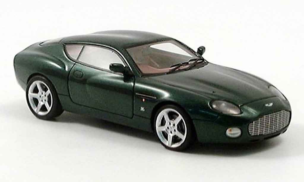 Aston Martin DB7 1/43 Spark zagato grun coupe 2003 modellino in miniatura