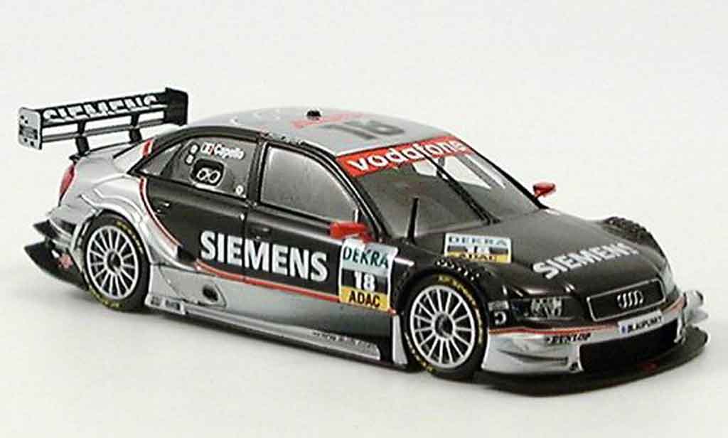 Audi A4 DTM 1/43 Minichamps DTM Siemens Capello 2005 modellino in miniatura