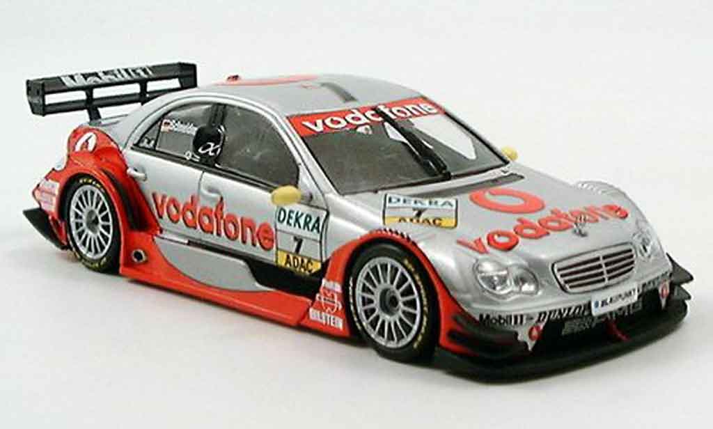 Mercedes Classe C 1/43 Minichamps Vodafone Schneider DTM 2005 modellino in miniatura
