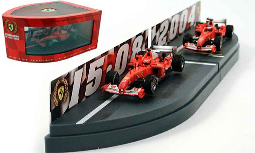 Ferrari F1 F2004 1/43 Hot Wheels Elite F2004 konstrukteursweltmeisterschaft 2004 modellino in miniatura