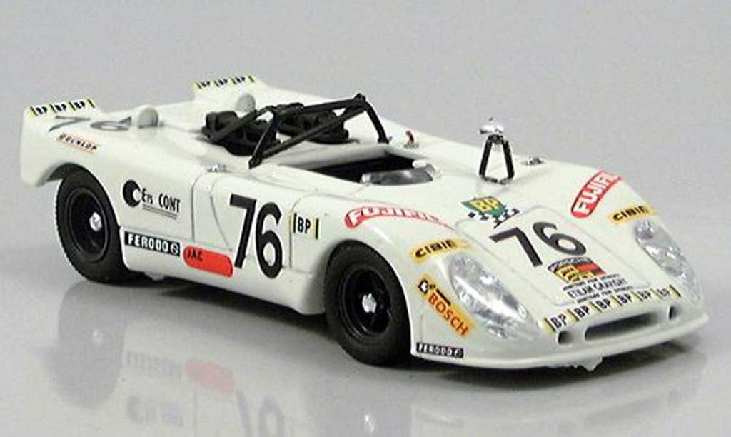 Porsche 908 1972 1/43 Best 1972 Flunder LM Lgniez-Touroul modellino in miniatura