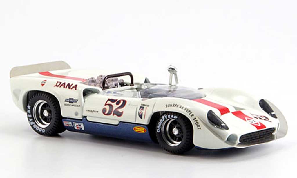 Lola T70 1967 1/43 Best 1967 Spyder Laguna Seca No.52 Revson 1967 modellino in miniatura