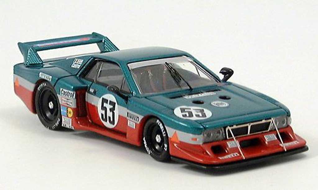 Lancia Beta Monte Carlo 1/43 Best Monte Carlo Le MansNo.53 1980 Facetti/Finotto modellino in miniatura
