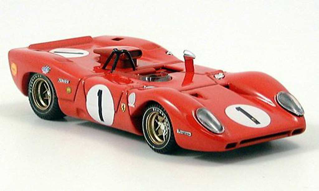 Ferrari 312 P 1/43 Best P Spyder Monza Andretti-Amon 1969 modellino in miniatura