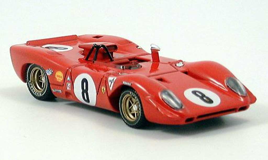 Ferrari 312 P 1/43 Best P Spyder Spa Rodriguez-Piper 1969 modellino in miniatura