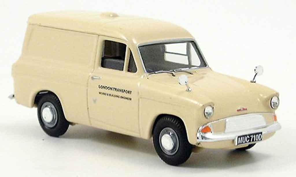 Ford Anglia 1/43 Vanguards Van London Transport modellino in miniatura