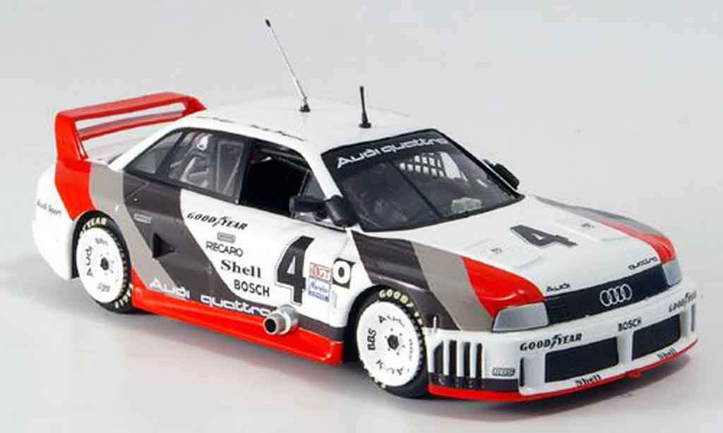 Audi 90 quattro 1/43 Minichamps No.4 Rohrl Stuck IMSA GTO 1989 modellino in miniatura
