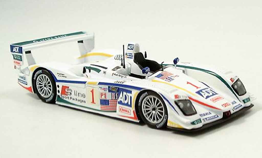 Audi R8 2005 1/43 Minichamps 2005 Sieger Sebring Lehto Werner Kristensen modellino in miniatura