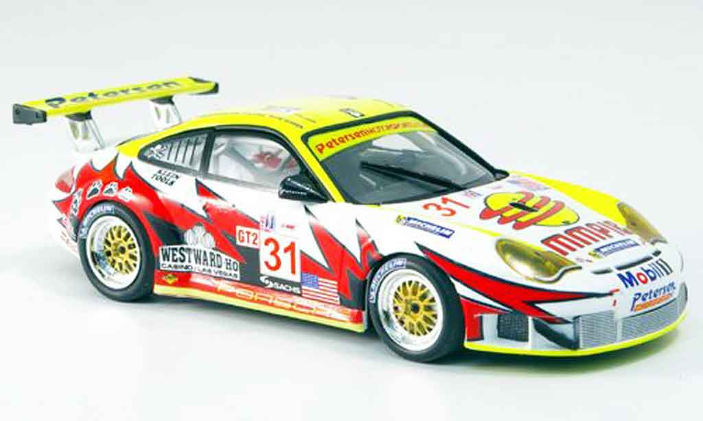 Porsche 996 GT3 RSR 1/43 Minichamps GT3 RSR Cls.Sieger Sebring Bergmeister Long 2005 modellino in miniatura