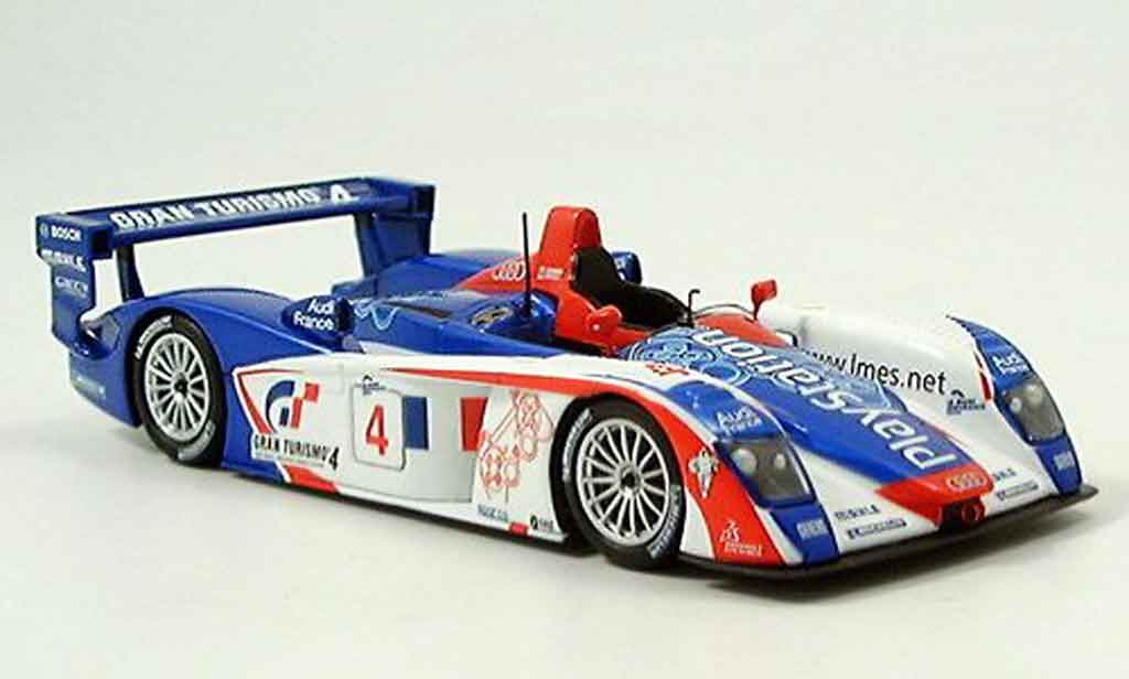 Audi R8 2005 1/43 Minichamps 2005 Spa Ortelli Gounon modellino in miniatura