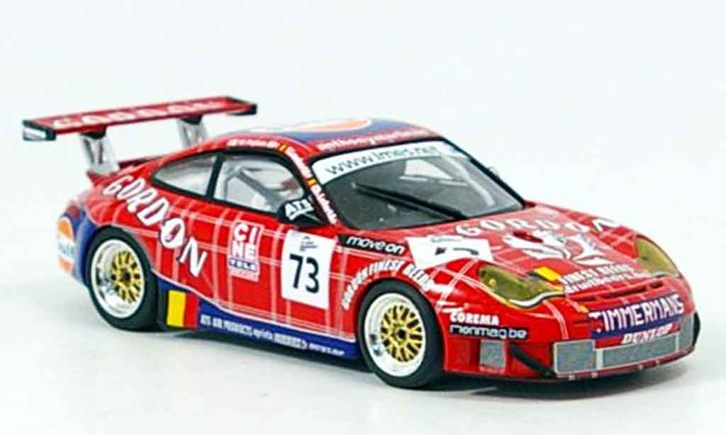 Porsche 996 GT3 RSR 1/43 Minichamps GT3 RSR Spa Lambert Lefort Palttala 2005 modellino in miniatura