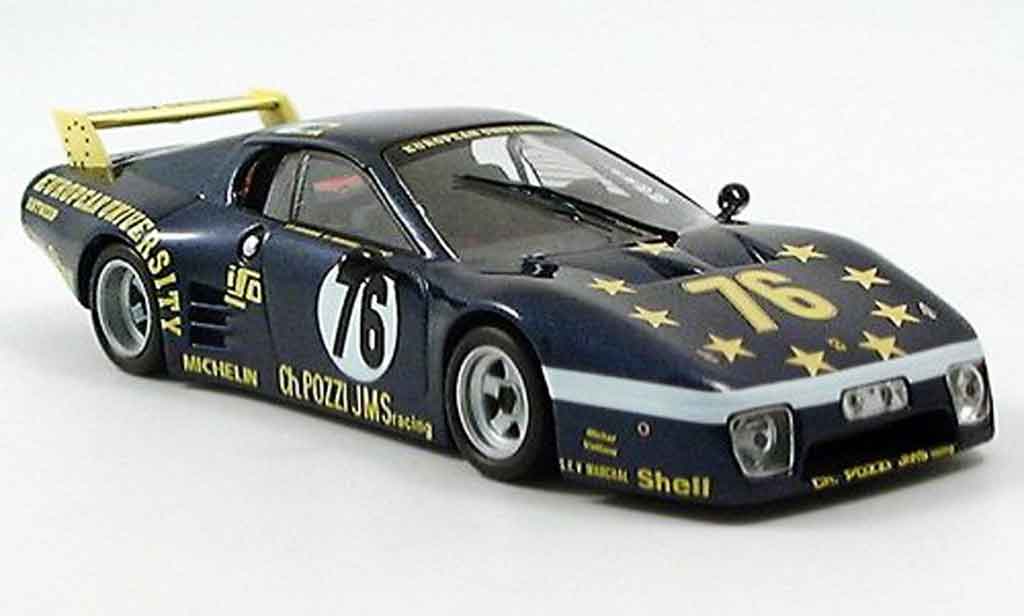 Ferrari 512 BB LM 1/43 IXO BB LM sieger lemans p.dieudonne j. xhenceval h 1980 modellino in miniatura