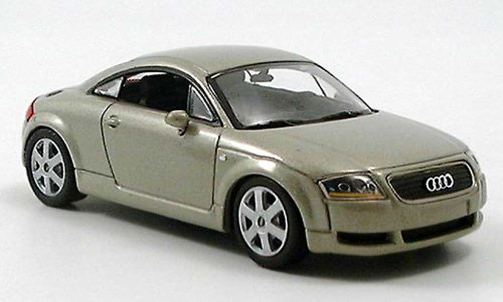 Audi TT 1/43 Minichamps beige 1999 modellino in miniatura