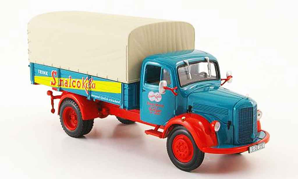 Mercedes L3500 1/43 Minichamps Pritschenwagen Sinalco 1954 modellino in miniatura