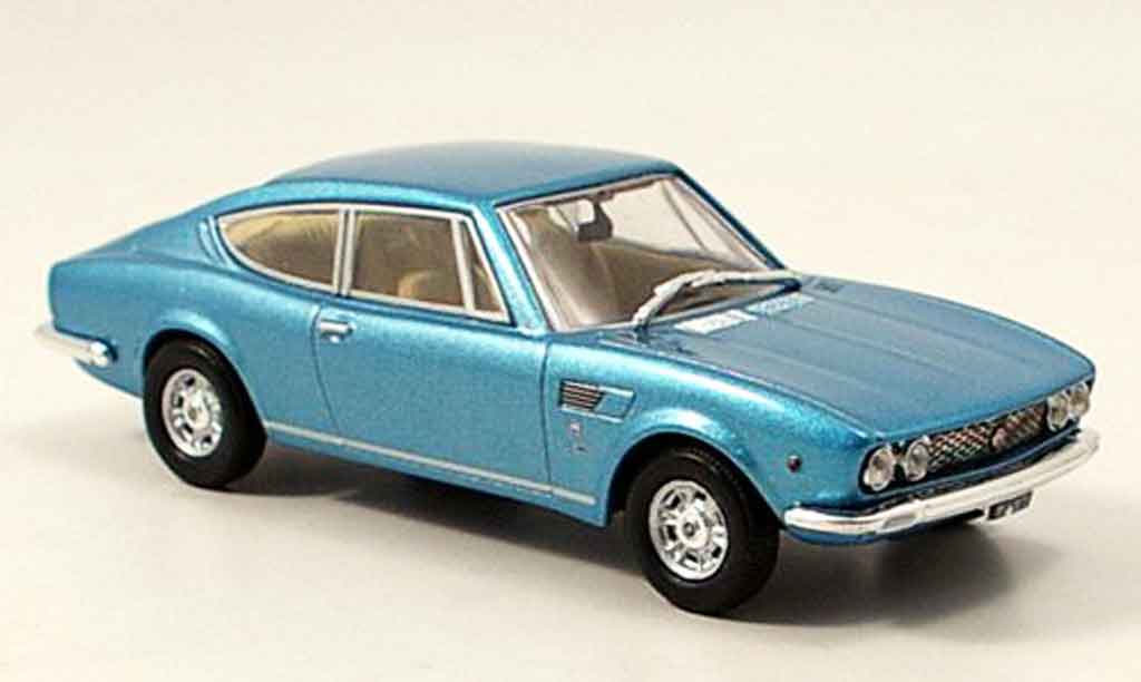 Fiat Dino 1/43 Norev Coupe blu 1968 modellino in miniatura