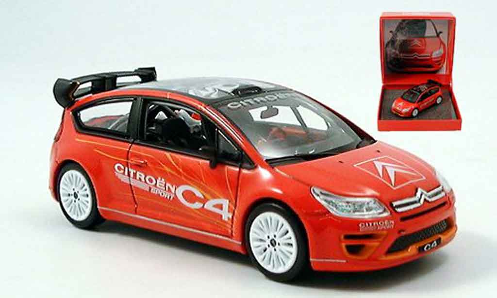 Citroen C4 1/43 Norev sport 2005 modellino in miniatura
