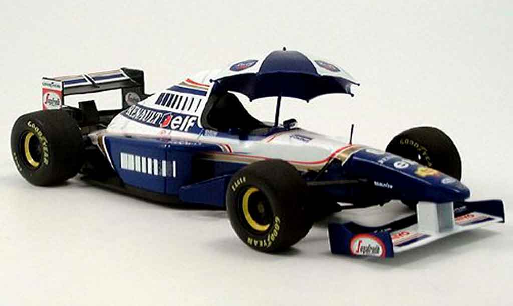 Renault F1 1/18 Quartzo williams fw 17 1995 modellino in miniatura