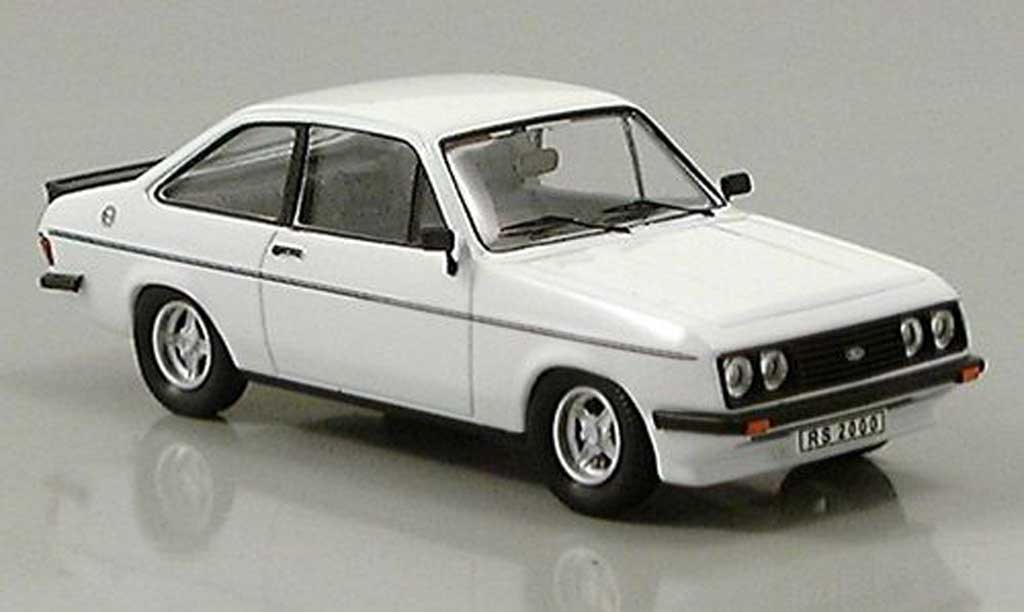Ford Escort RS 2000 1/43 Trofeu RS 2000 bianco 1979 modellino in miniatura