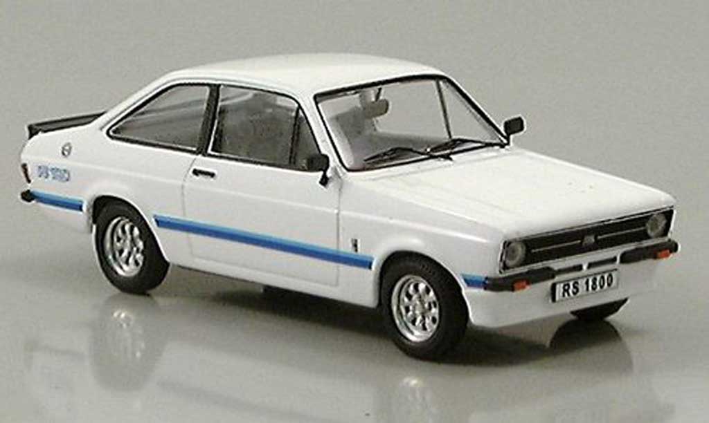 Ford Escort RS 1800 1/43 Trofeu RS 1800 MKII bianco modellino in miniatura