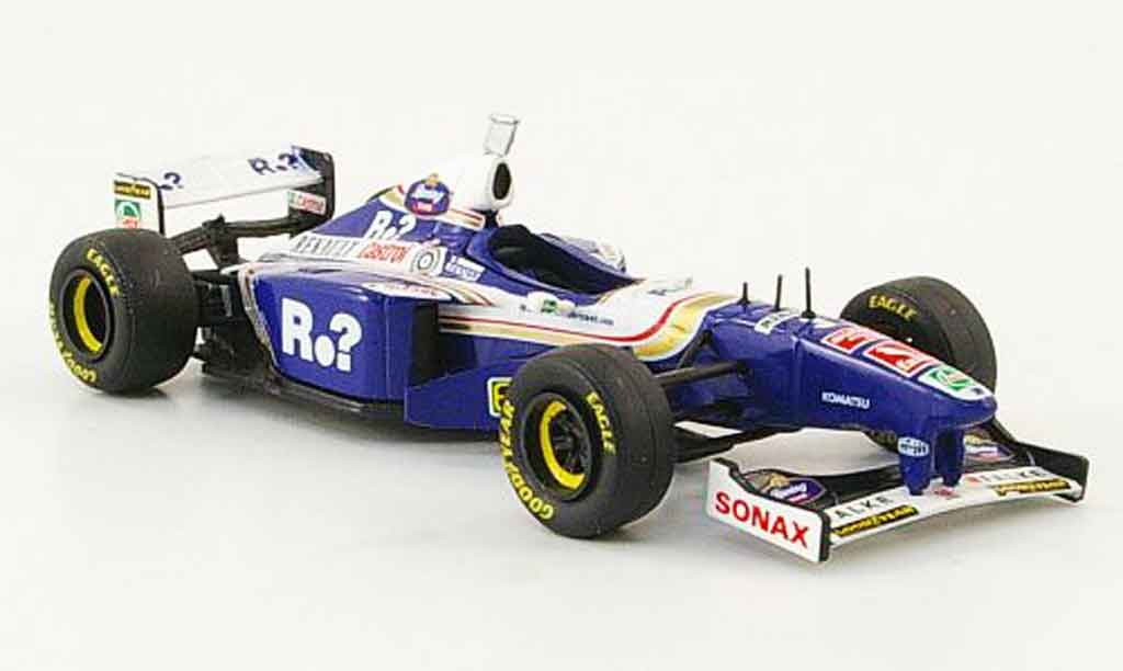 Renault F1 1/43 Onyx williams fw19 no.3 j.villeneuve gp deutschland 1997 modellino in miniatura