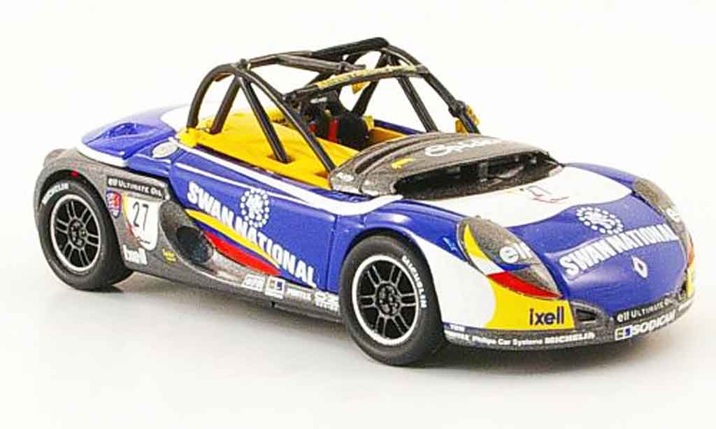 Renault Spider 1/43 Onyx no.27 swan national british spider cup 1997 modellino in miniatura