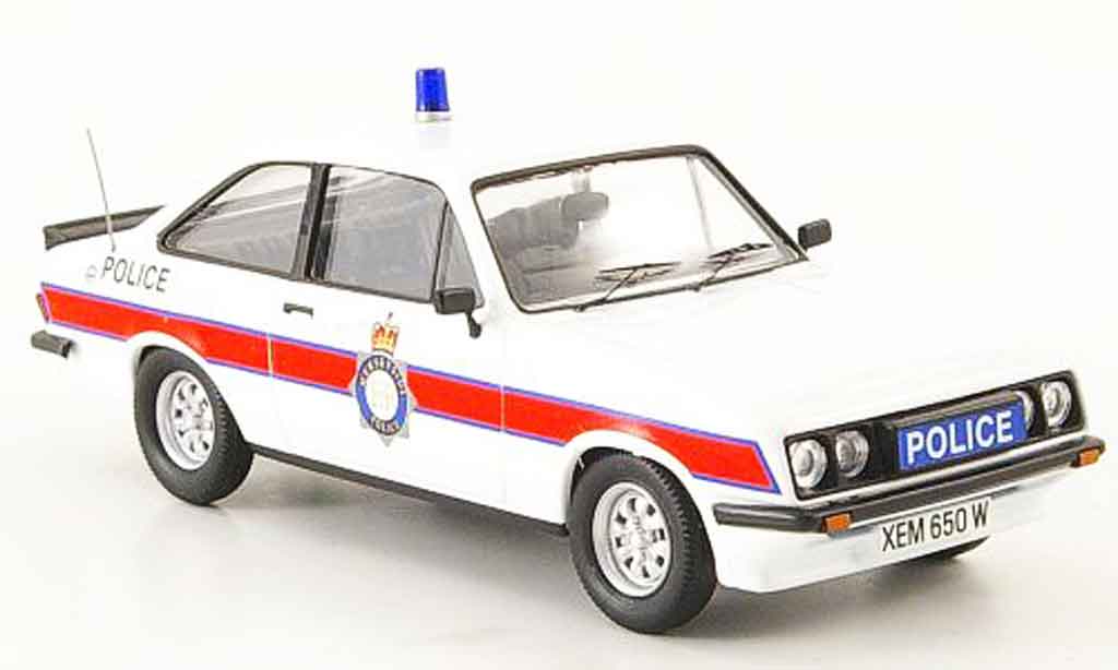Ford Escort RS 2000 1/43 Trofeu RS 2000 Merseyside Police police modellino in miniatura