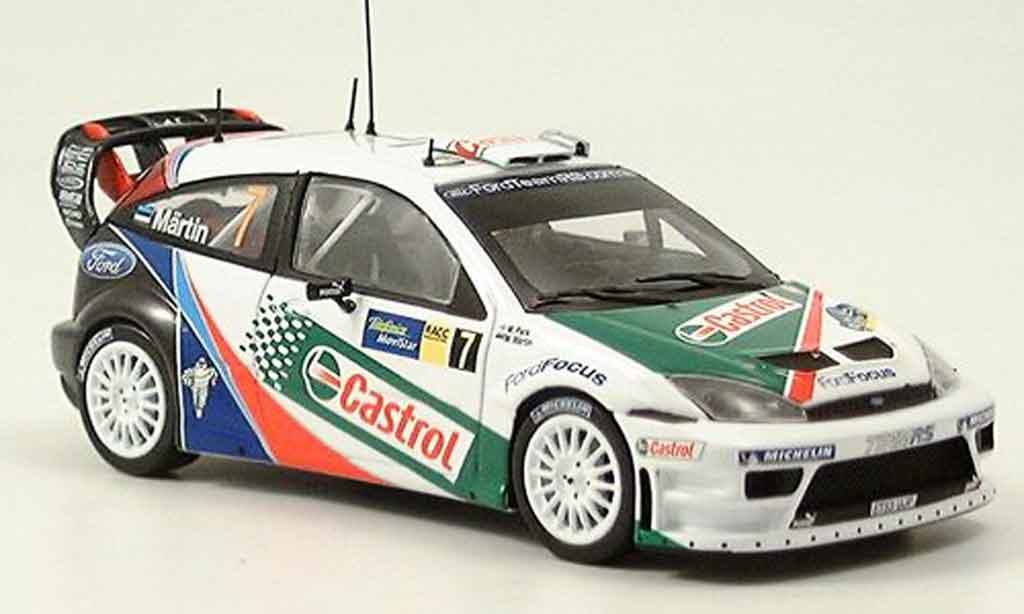 Ford Focus RS WRC 1/43 Minichamps RS WRC Sieger Catalunya Maertin Park 2004 modellino in miniatura