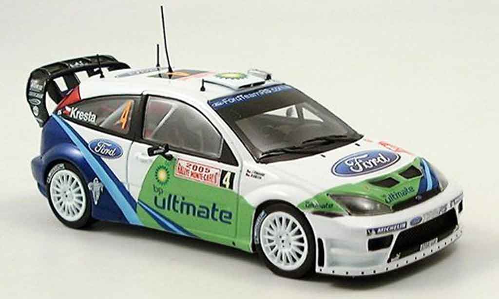 Ford Focus RS WRC 1/43 Minichamps RS WRC MonteCarlo Kresta Tomanek 2005 modellino in miniatura