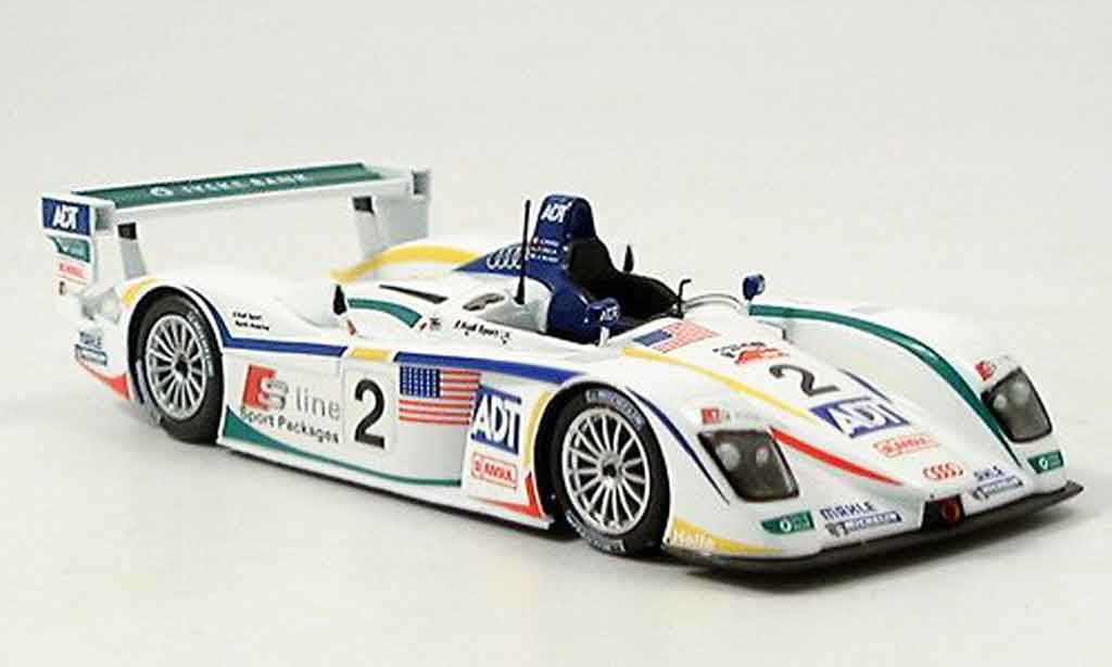 Audi R8 2005 1/43 Minichamps 2005 LM ADT Biela Pirro McNish 3ter modellino in miniatura