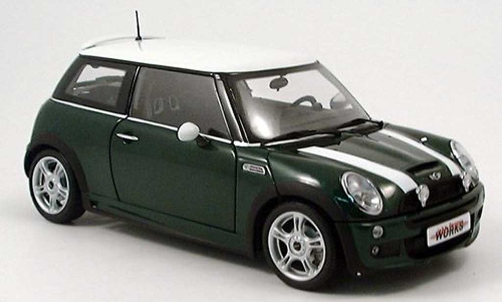 Mini Cooper JCW 1/18 Kyosho JCW new grun modellino in miniatura
