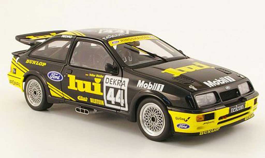 Ford Sierra RS 500 1/18 Autoart RS 500 cosworth no.44 lui dtm nurburgring 1989 v.weidler modellino in miniatura