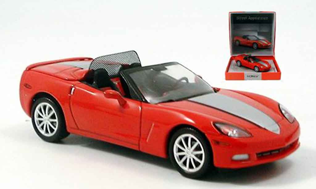 Chevrolet Corvette C6 1/43 Norev C6 street Appearence rosso 2005 modellino in miniatura