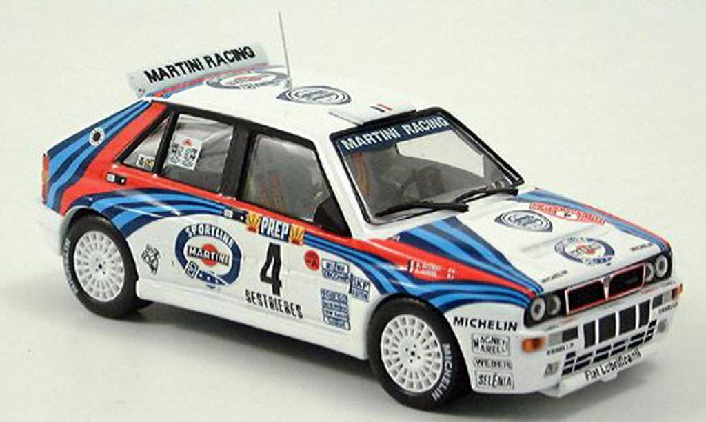 Lancia Delta HF Integrale 1/43 IXO HF Integrale Martini Racing No. 4 1992 modellino in miniatura