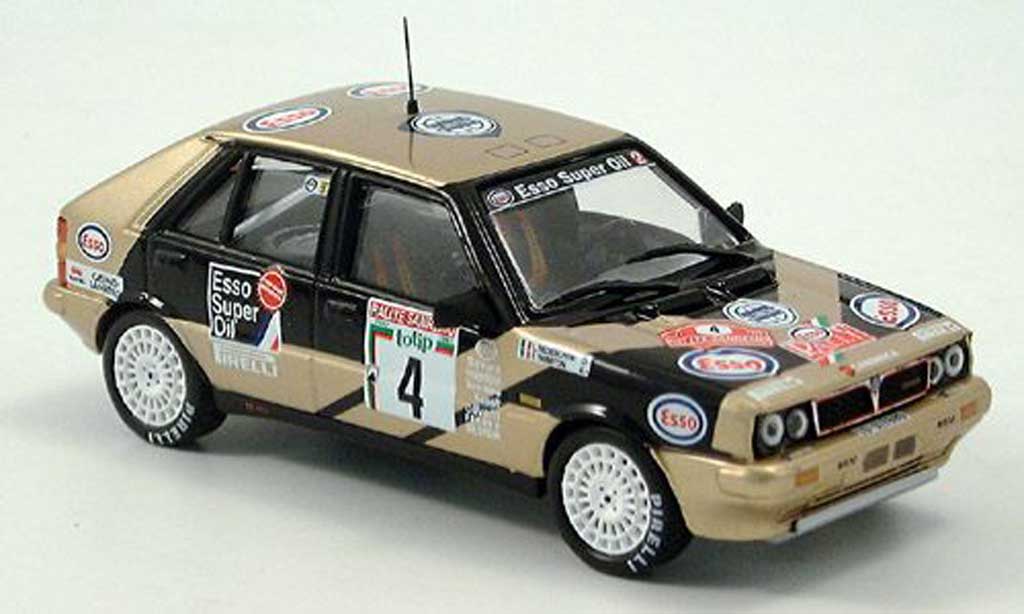 Lancia Delta HF Integrale 1/43 IXO HF Integrale Esso No. 4 1987 modellino in miniatura