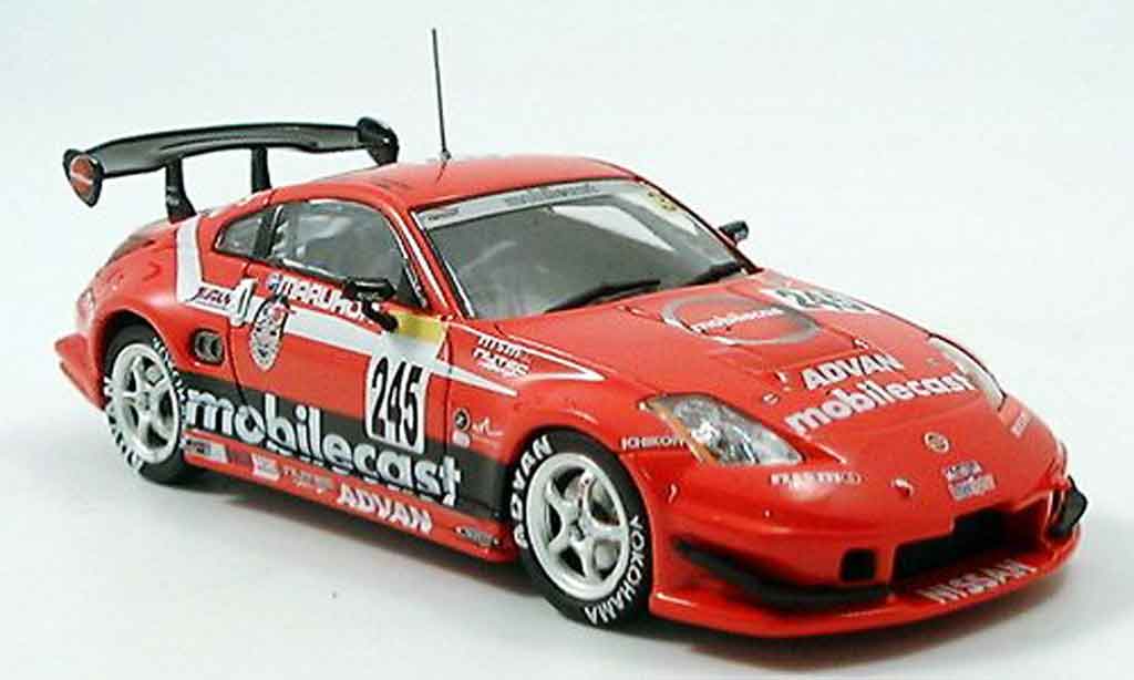 Nissan 350Z 1/43 Ebbro JGTC Fairlady Super Taikya Mobilecast 2004 modellino in miniatura
