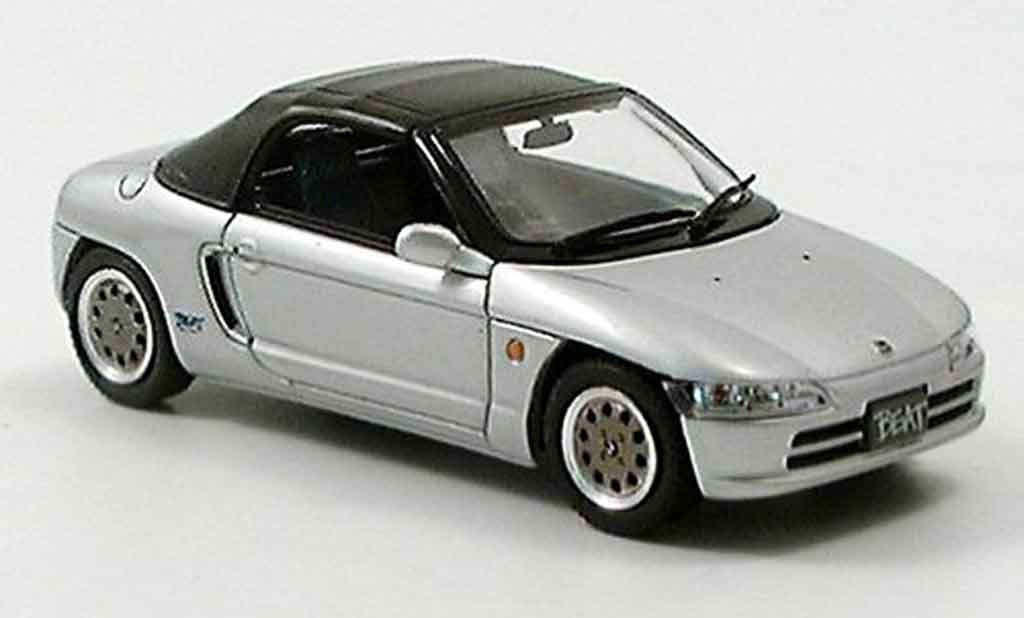 Honda Beat 1/43 Ebbro grigio metallisee 1991 modellino in miniatura