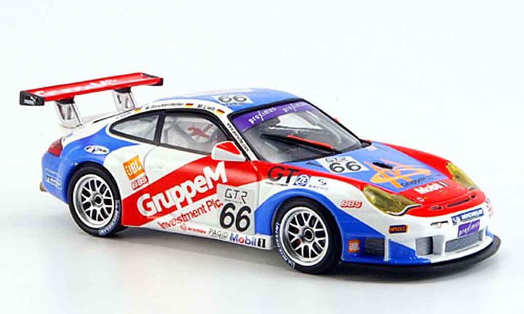 Porsche 996 GT3 1/43 Minichamps GT3 Cup Lieb Rockenfeller Luhr 24h Spa 2005 modellino in miniatura
