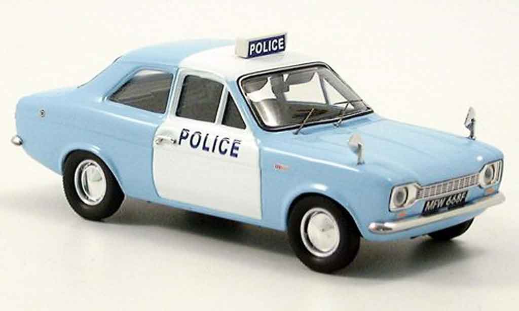 Ford Escort MK1 1/43 Trofeu MK1 police modellino in miniatura