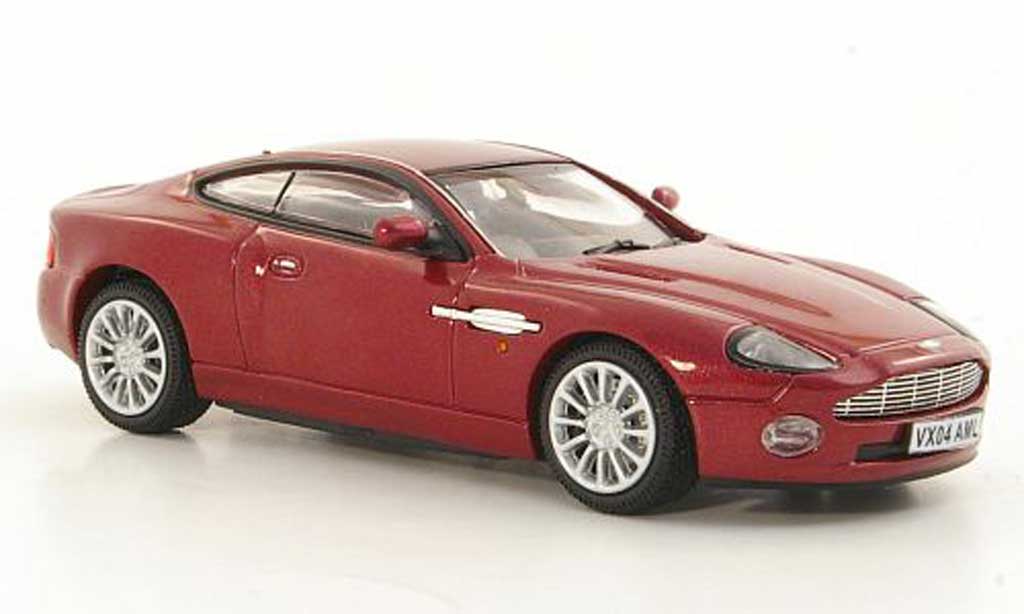 Aston Martin Vanquish 1/43 Vitesse rosso RHD modellino in miniatura