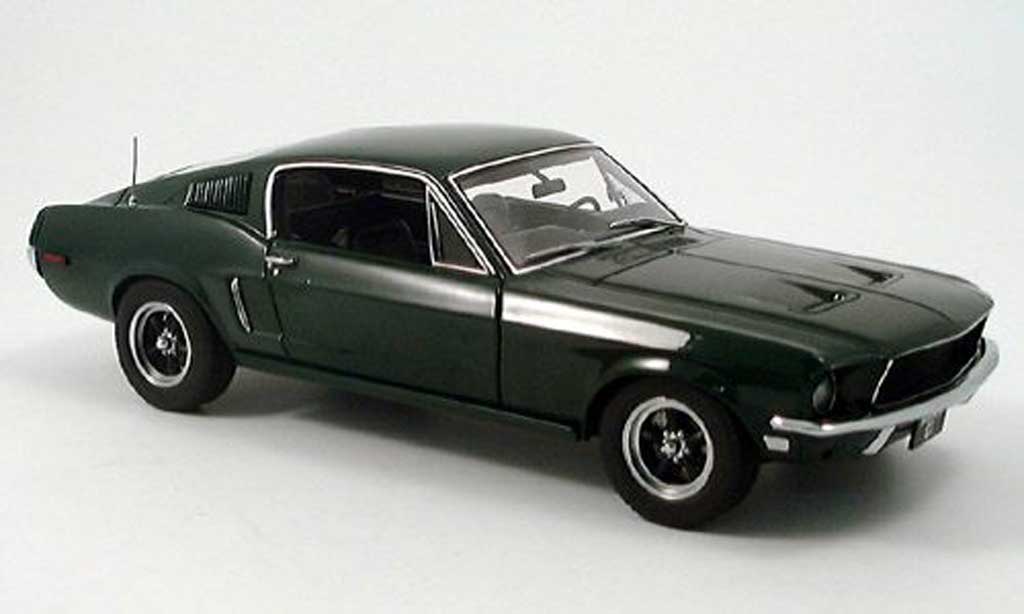 Ford Mustang GT 1/18 Autoart GT 390 grun modellino in miniatura