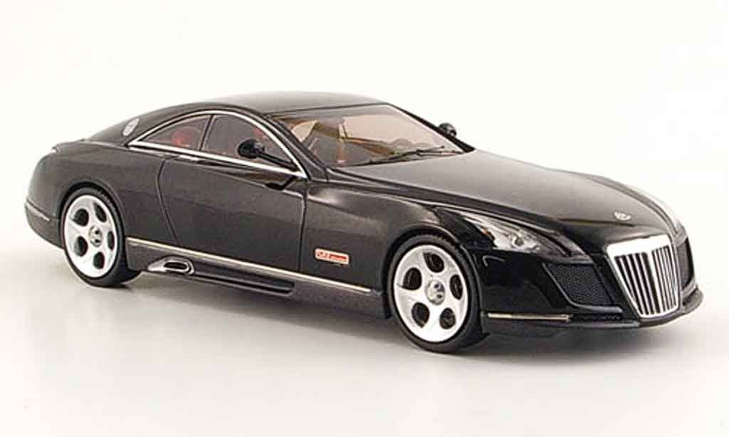 Maybach Exelero 1/43 Schuco Concept Car nero 2005 modellino in miniatura