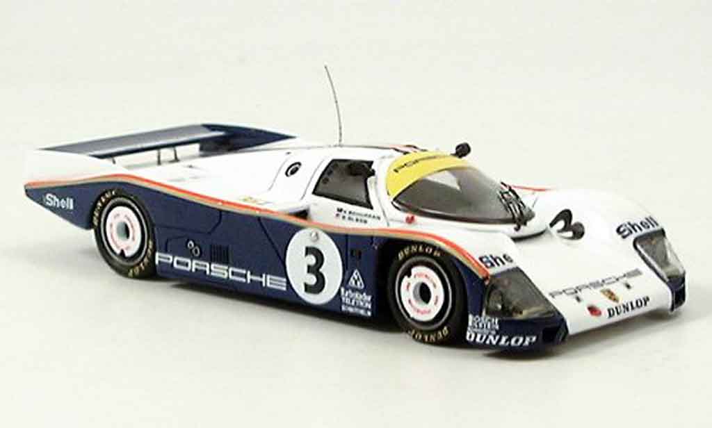 Porsche 962 1986 1/43 Spark 1986 No. 3 Le Mans modellino in miniatura