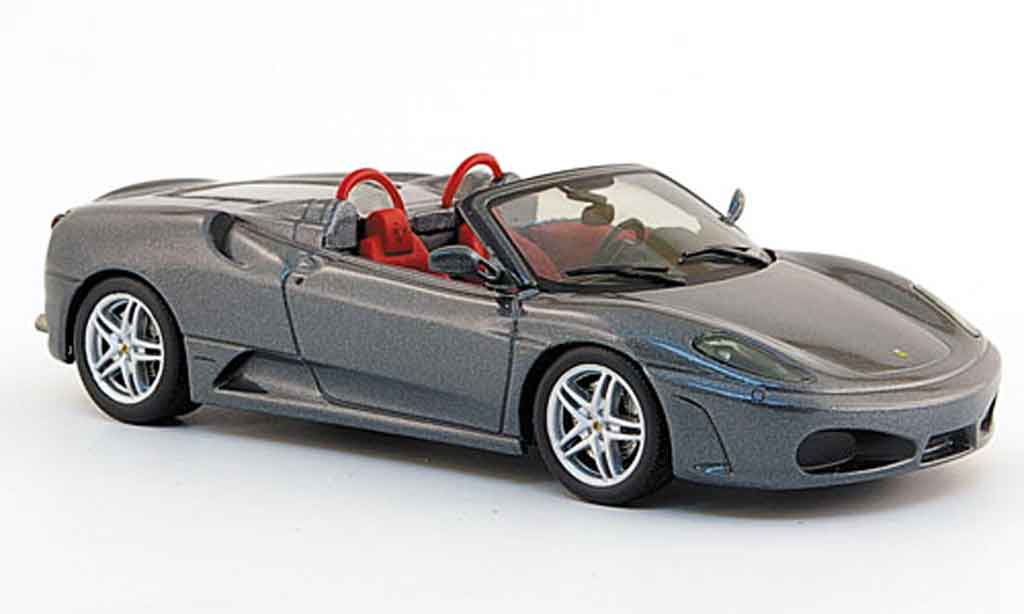 Ferrari F430 Spider 1/43 IXO Spider grigio 2005 modellino in miniatura