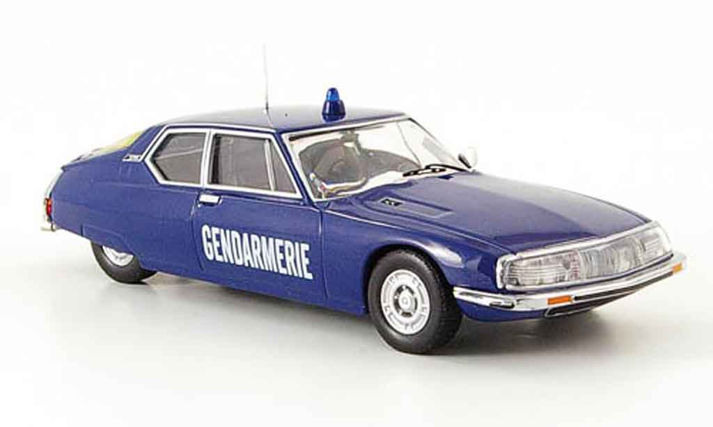 Citroen SM 1/43 IXO gendarmerie police frankreich 1973 modellino in miniatura