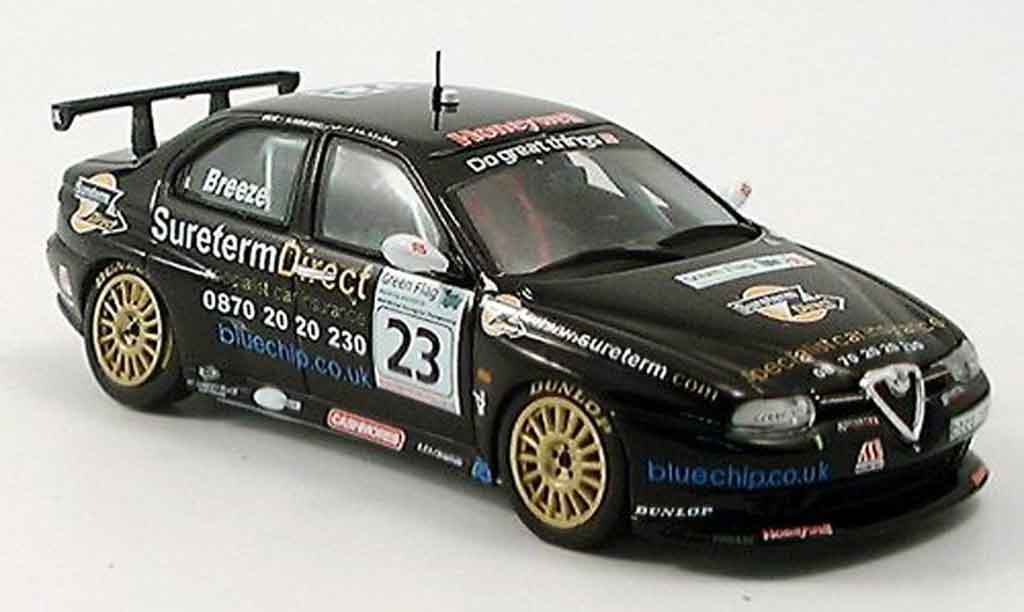 Alfa Romeo 156 GTA BTCC 1/43 Spark GTA BTCC no.23 breeze 2004 modellino in miniatura