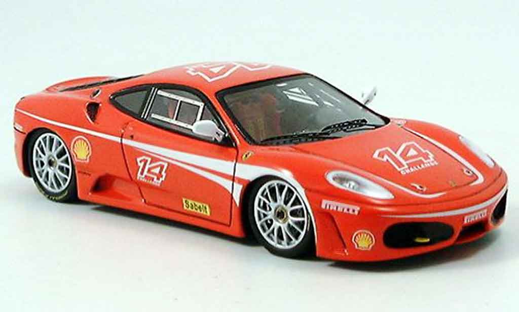 Ferrari F430 Challenge 1/43 Red Line Challenge numero 14 modellino in miniatura